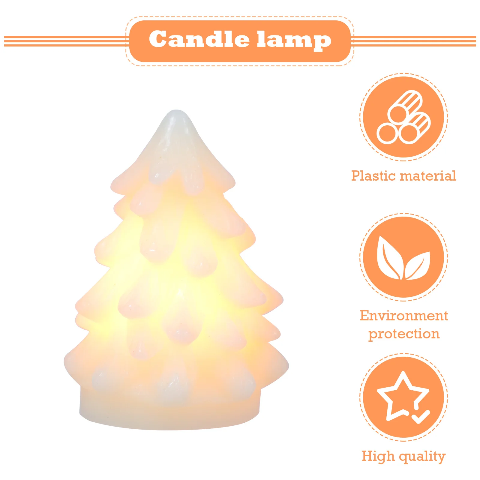 

Luminous Xmas Tree Shape LED Light Christmas Desktop Decor Party Scene Ornaments Xmas Tree Shape