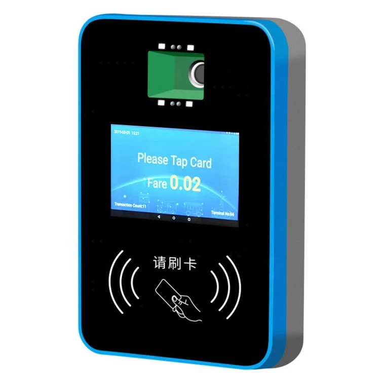 Bus Card Validator With Nfc Rfid  Card Reader 4G 3G  GSM QR Scanner Bus Ticket Fare System Machine