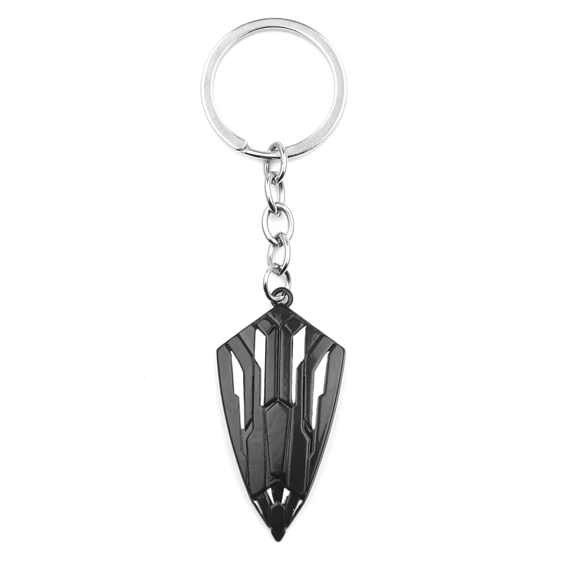 Captain America Rhombus Shield Metal Keychain Fashion Cool Avengers Pendant Keyring Accessory for Men Personality Gift
