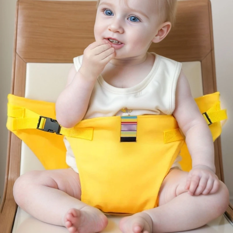 Adjustable Baby High Chair Safety Belt Infant Dining Chair Harness Comfortable for Secure Seating in Home & Restaurants