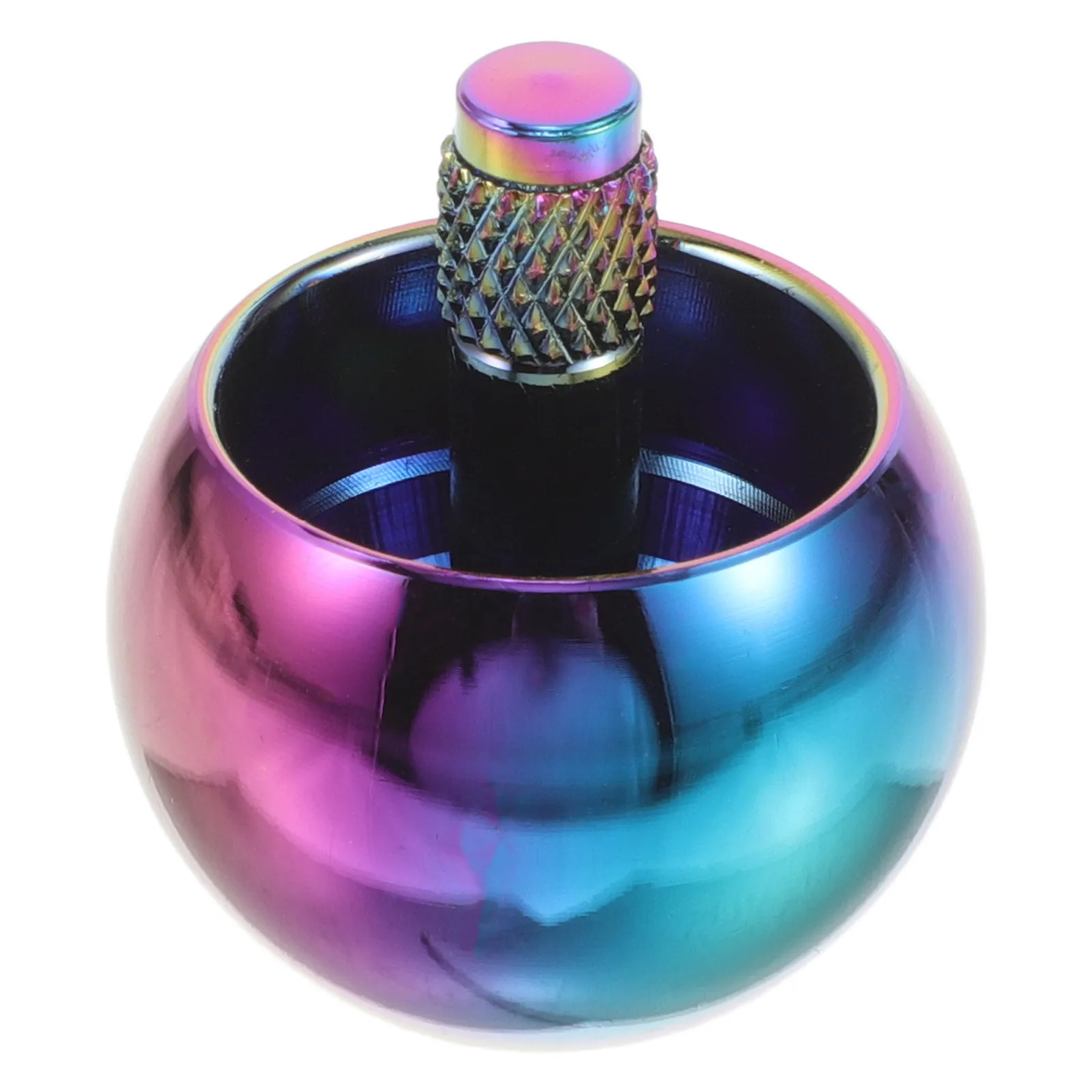 Precision Metal Spinning Top Gyroscope Flip Over Mushroom Head Desktop Decor Balance Game Relaxing Tool Office Desk Use