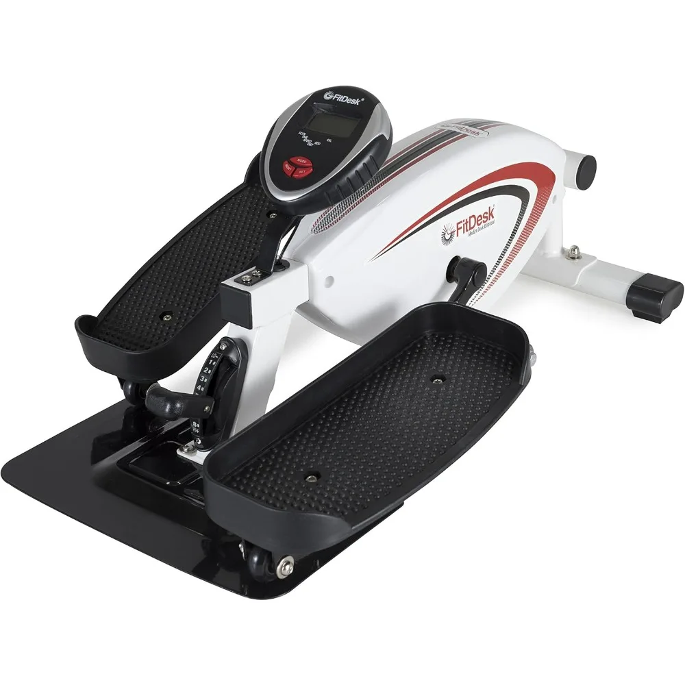 

Under Desk Bike Pedal Machine with Magnetic Resistance for Quiet, Adjustable Tension with Digital Performance Meter