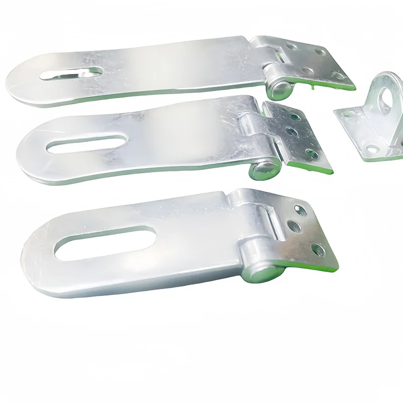 Thickened galvanized welded iron lock buckle door buckle latch old-style door nose nail buckle fixed buckle door accessories