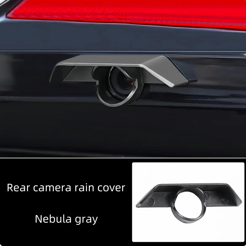 Fit for GWM Tank 400 Hi4-T Modified Auto Tailgate Streaming Media Lens Cover Car Upgrade Parts Car Rear Camera Rain Cover
