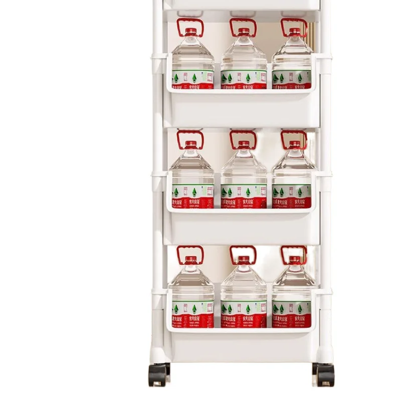 

Bookshelf Movable storage Floor-to-ceiling children's toy storage