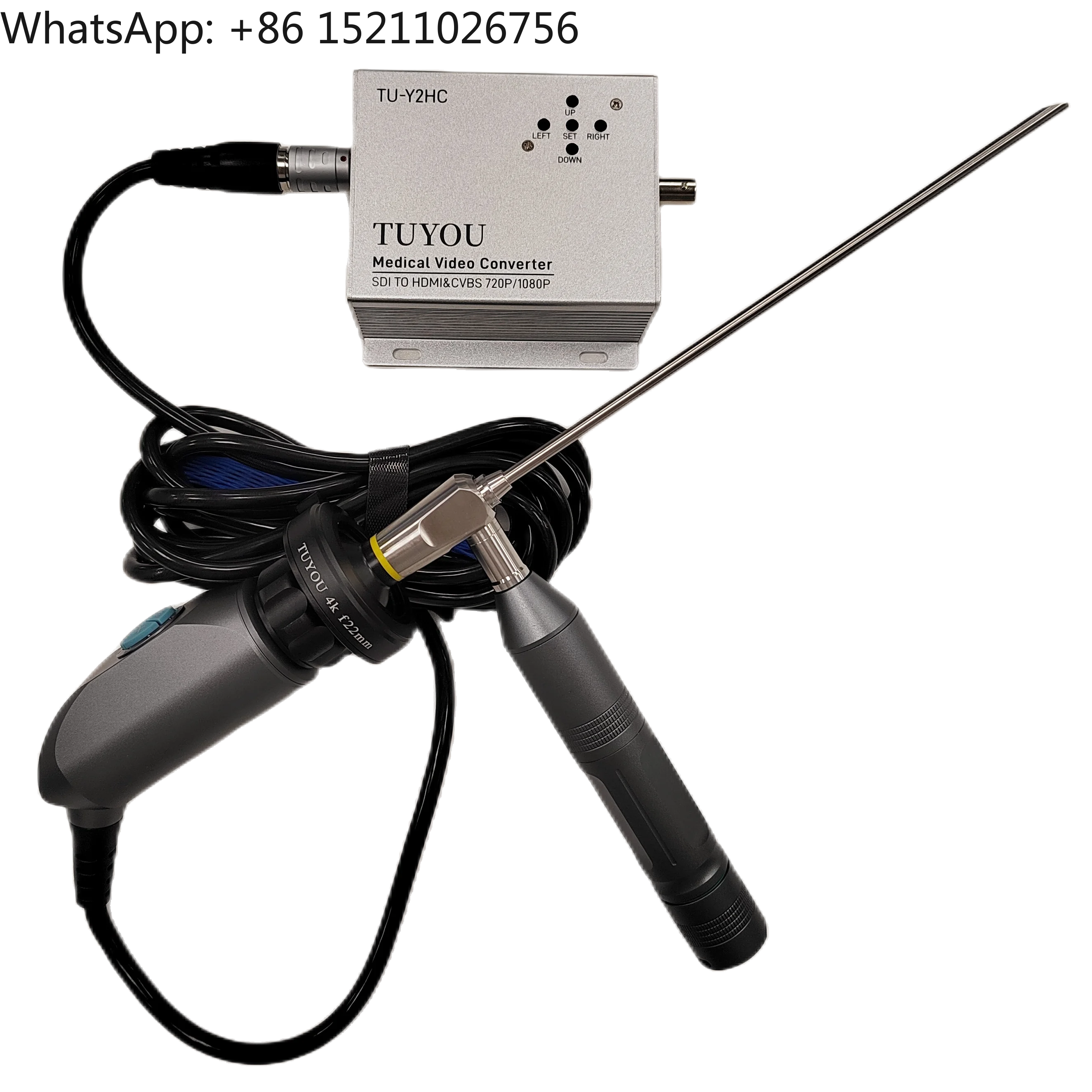 Medical Full HD 1080P Portable Endoscope Camera System with  /SDI Output for ENT Nasal Ear Otoscope