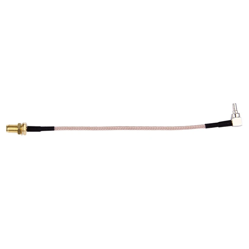 SMA Female to CRC9 Right Angle Connector RG316 Coax Jumper Pigtail Cable 15cm 6\