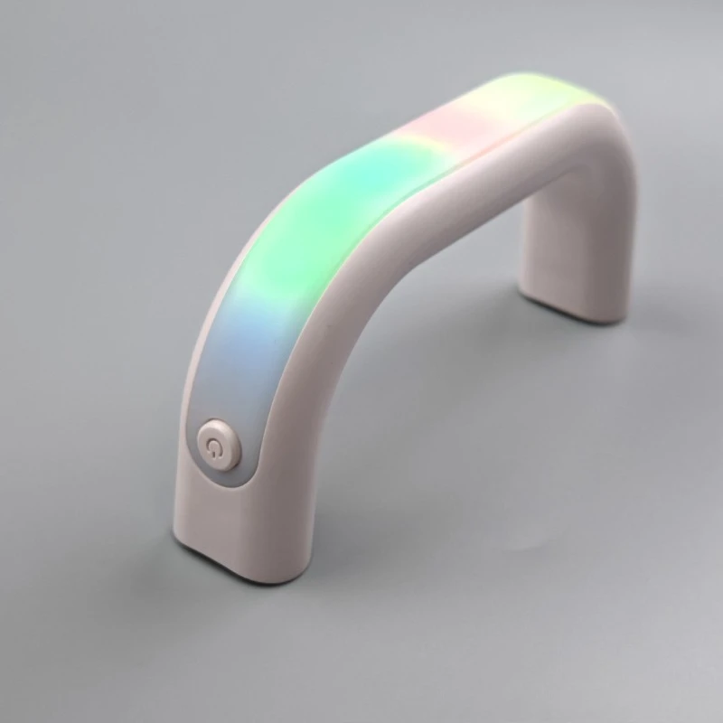 Customizable Luminous water cup colored handle, creative and interesting multi-colored handle