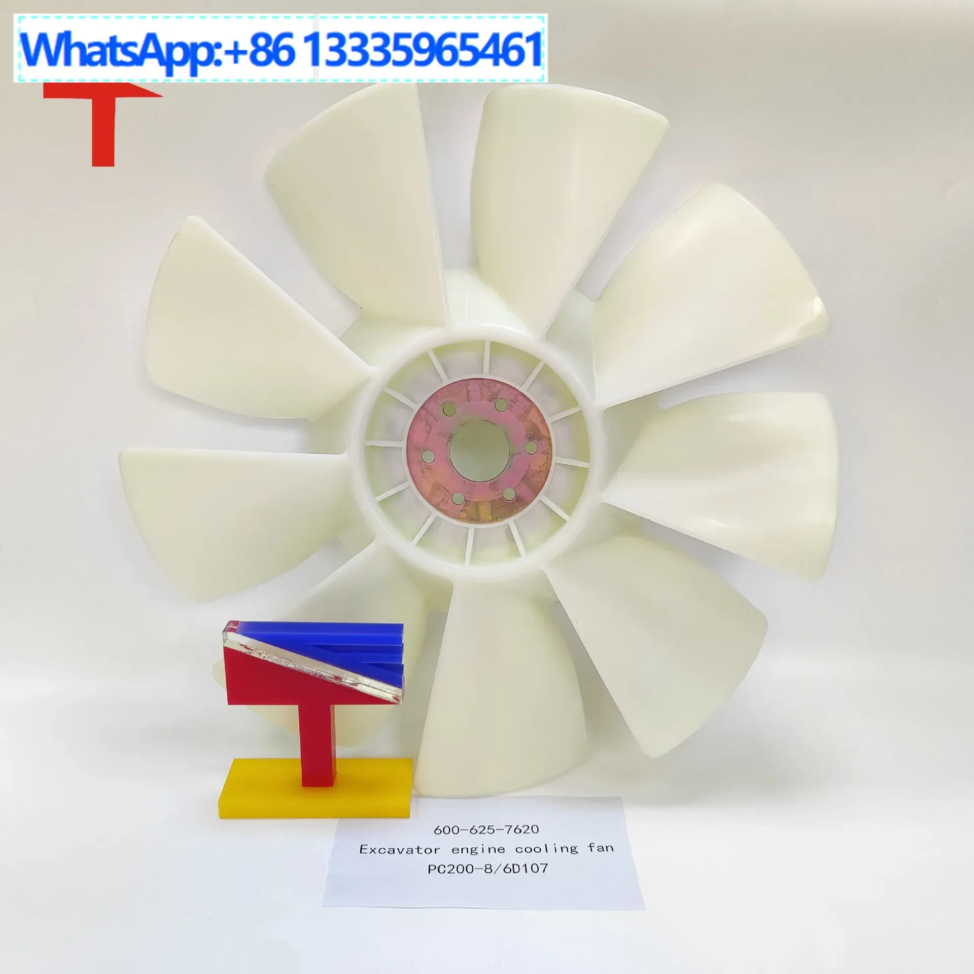 Fan plate 600- 625- 7620 for construction machinery PC200-8 6D107 engine parts