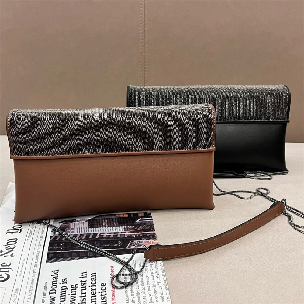 Women\'s Bags Fashion Versatile Of Chain Shoulder Crossbody Clutch Small Square Bag High Quality  26 * 15 * 7