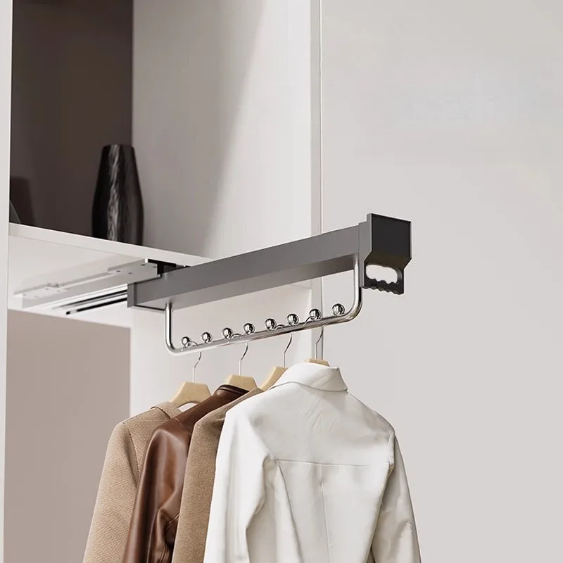 Appendiabiti telescopico Appendiabiti in lega di alluminio Appendiabiti per guardaroba retrattile Appendiabiti Organizzatore portatile Mobili