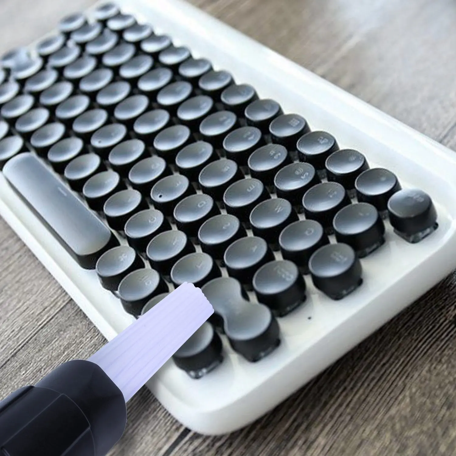 A01M Odkurzacz do usuwania kurzu Uniwersalne narzędzie do mocowania do otworów wentylacyjnych Klawiatury Szuflady Rośliny Odkurzanie