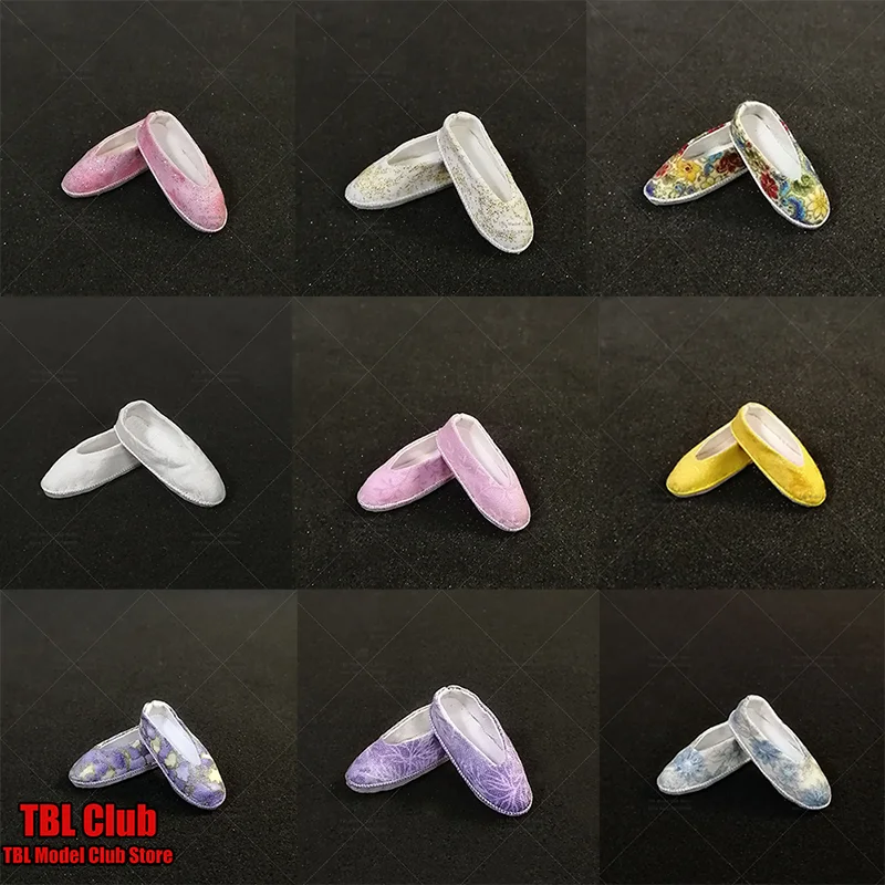 1/6 Scale Female Shoes Ancient Style Shoes With Hollow Design For 12-inch PHICEMS Tbleague VERYCOOL Action Figure Soldier