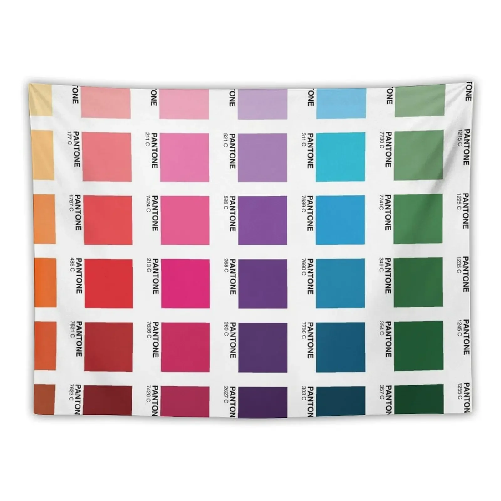 

Shades of Pantone Colors Tapestry Art Mural Aesthetic Home Decor Tapestry