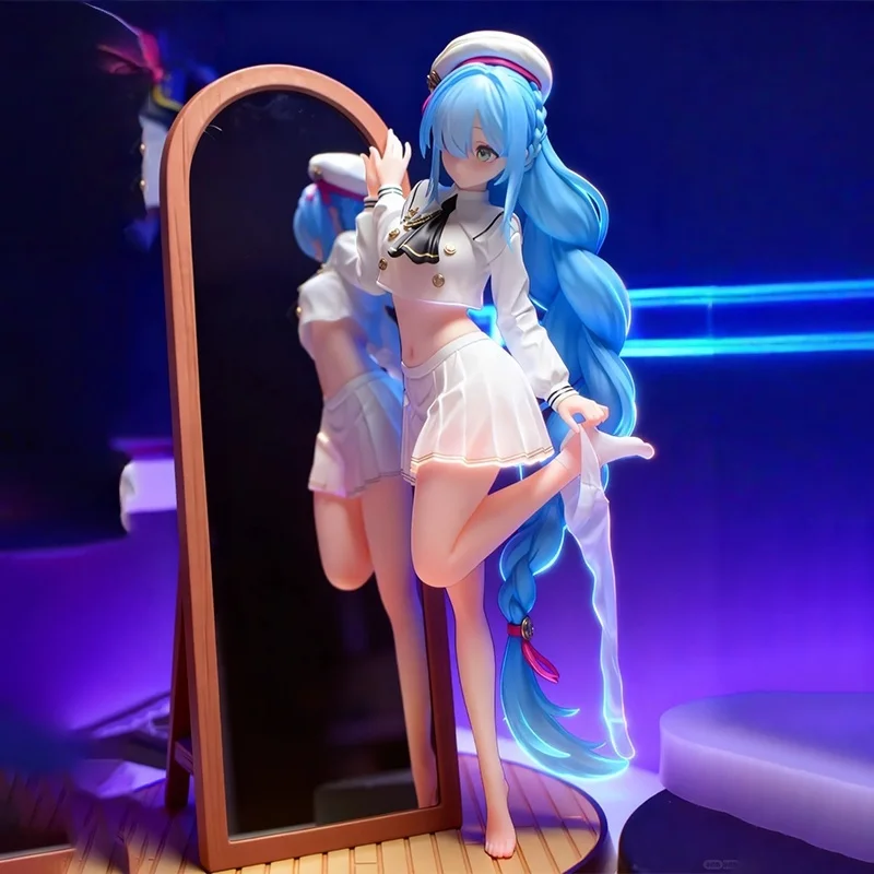 

New Original Myethos Gift Series Azur Lane Hms Janus Hesitant Time To Change Clothes Animation Figures Model Gifts Toys ﻿