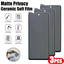 3PCS Matte Privacy Screen Protector For Motorola Moto G84 G54 G34 G24 G14 G04 G Power G73 G53 G23 G13 G71 G41 Ceramic Soft Film