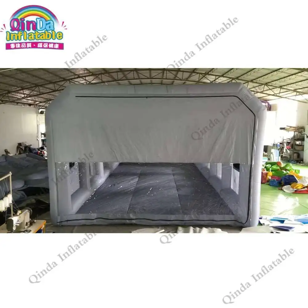 

Портативная надувная палатка из ткани Оксфорд, длина 8 м, мобильная надувная палатка для краски для автомобиля