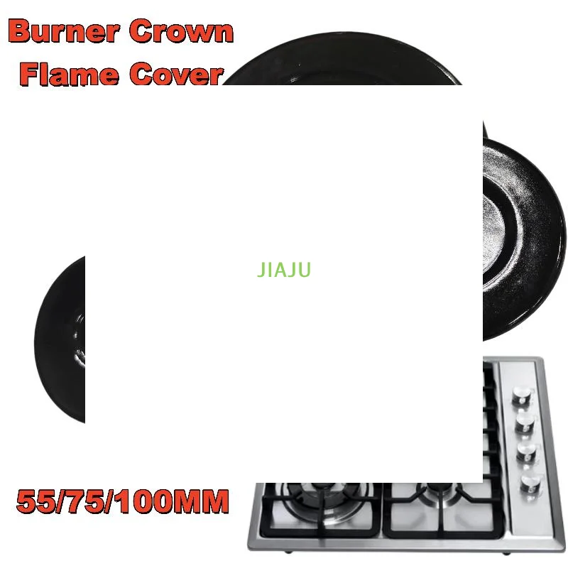 ~1/3PCS Universal Burner Hat Set Oven Hob Gas Burner Crown Flame Cap Cover Cookers Cast Iron Stove Head Concave Iron Cover