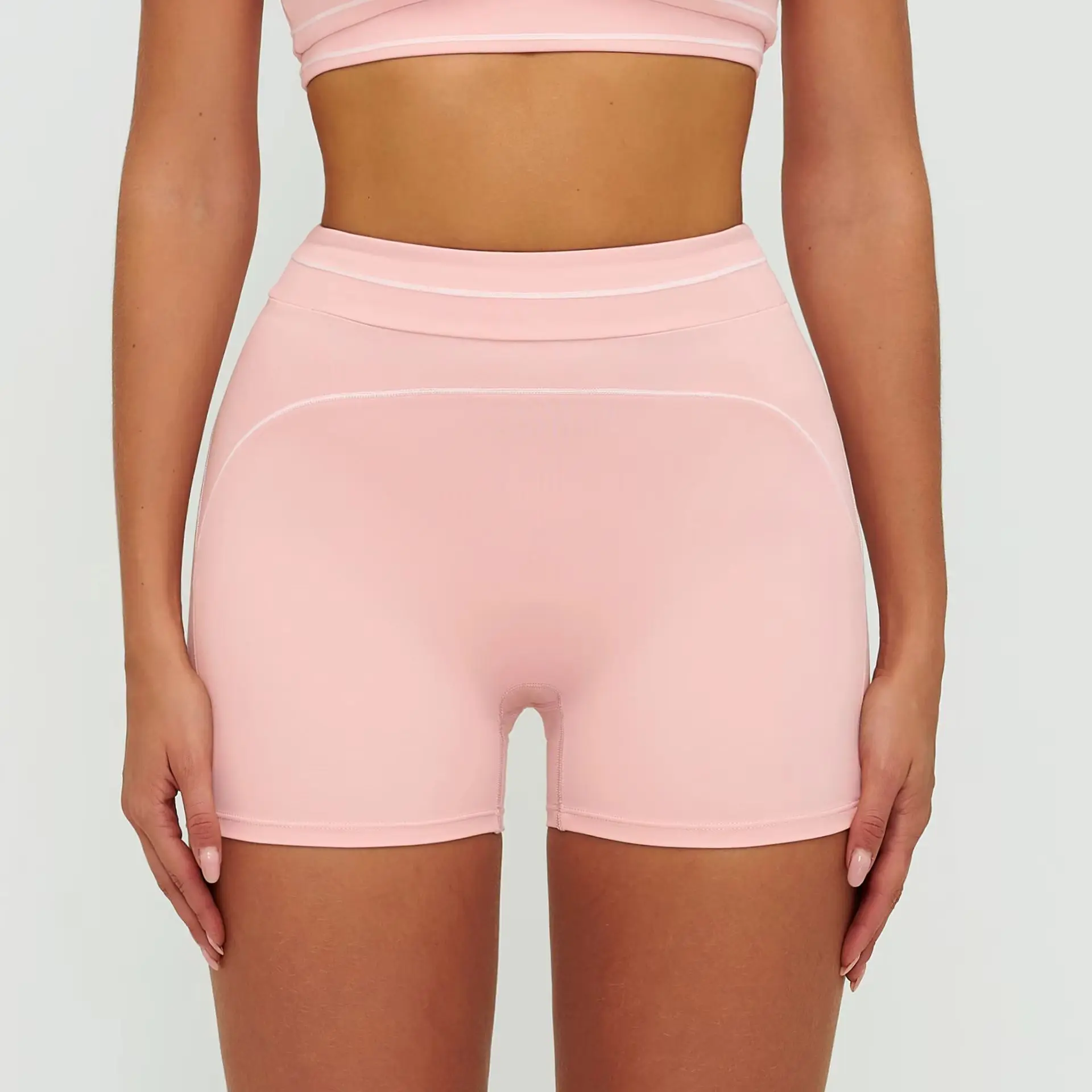 Cycling Running Sports Shorts Women Buttock Lift Gym Leggings Women Slim Fit Workout Shorts High Waist Cycling Yoga Shorts