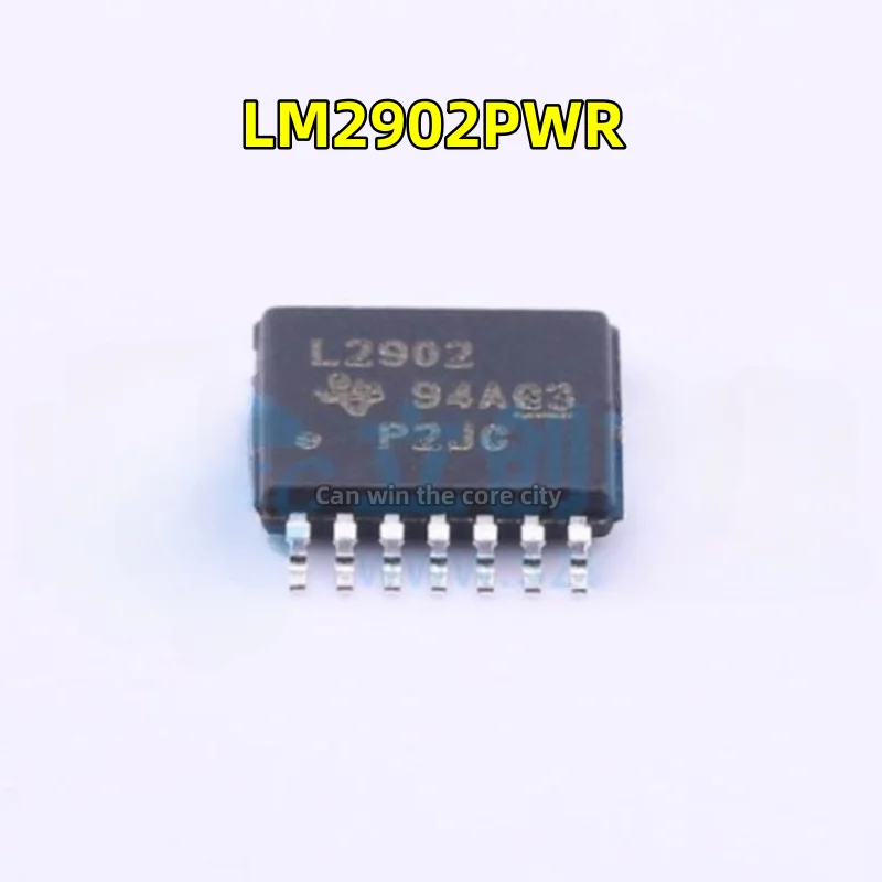 100 pieces New original LM2902PWR L2902 patch TSSOP-14 four-way operational amplifier chip in stock