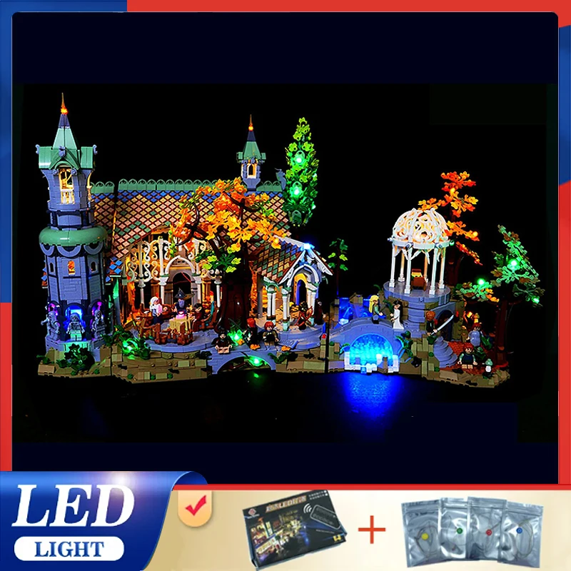 Diy LED Light Kit For LEGO 10316 (Only LED Light,Without Blocks Model )