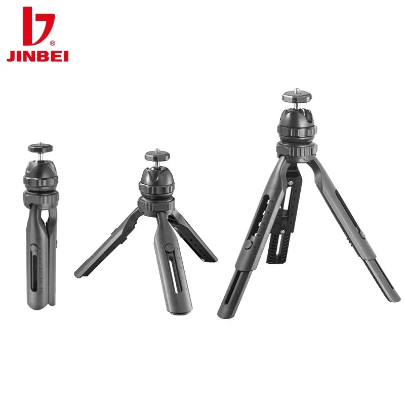 JINBEI L-22 Octopus trípode Flexible soporte teléfono cámara mesa escritorio Mini trípode Smartphone Dslr soporte portátil con tornillo de 1/4''