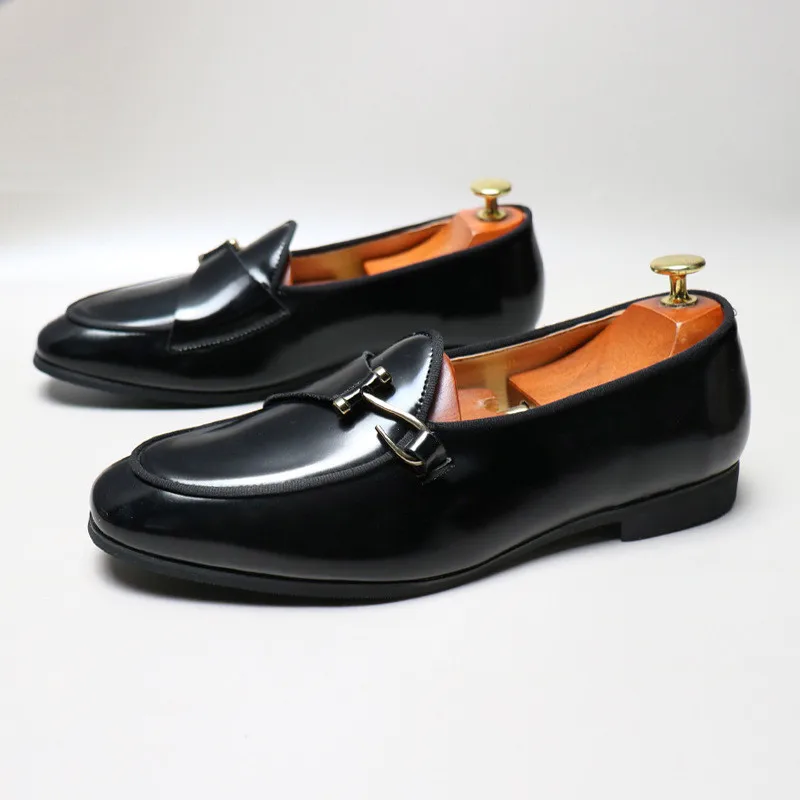 

Mens Leather Shoes Luxury Brand Pointed Business Dress Work Shoes Wedding Shoes for Men Formal Shoes Men Men's Plus Size 37-48