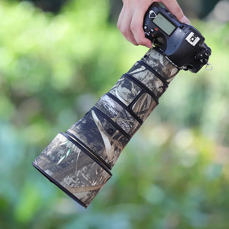 CHASING BIRDS camouflage lens coat for NIKON AF-S 500 mm F5.6 E PF waterproof and rainproof lens protective cover 556 lens cover