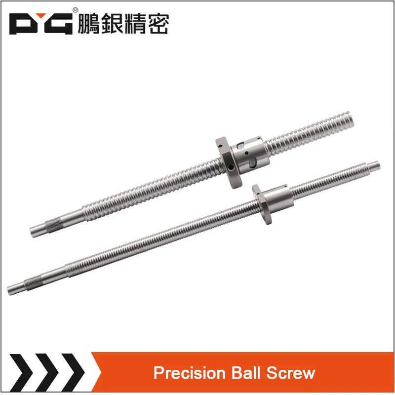 High Quality Custom SFU1605 SFU2010 SFU8010 Steel Ball Screw for Cutting Thread Machine Advanced Roller Ball Screw Bearing Core