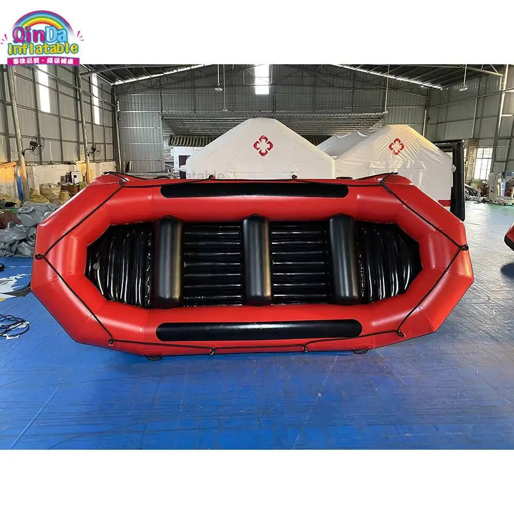 Wear-resistant Inflatable Drifting Boat Comfortable Inflatable Paddle Boat For 2/3 Person Kayak