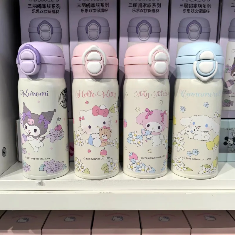 

В наличии Miniso Yugui Dog Melody Kulom Dua Cat мультфильм двойной напиток 304 термочашка 360 мл портативная чашка для воды подарки на день рождения
