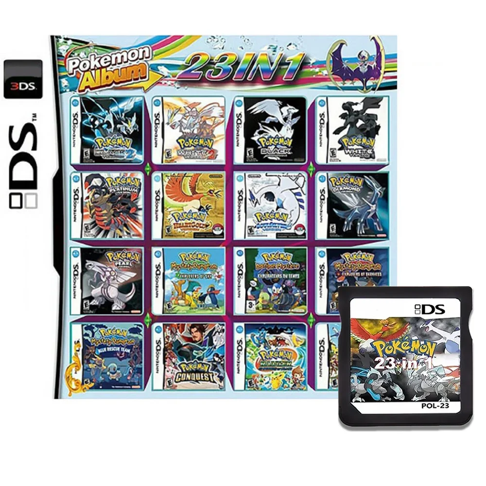 4300/208/486/500 In 1 DS Compilation Video Games Cartridge Multicart For NDS NDSL NDSI 2DS 3DS Combo Classic Game Card