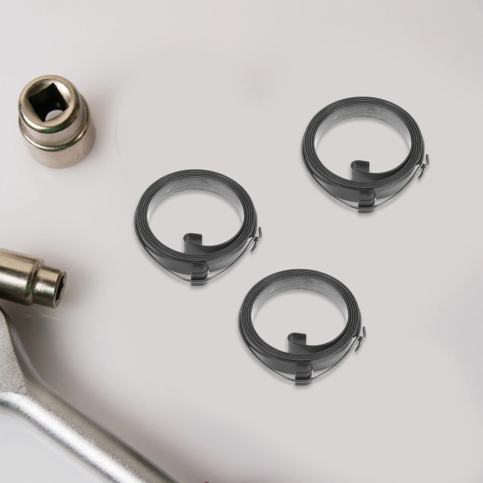 

5 шт., аксессуары для стартовой пружины, сверлильный станок, фиксирующая пластина, замена газонокосилки, детали бензопилы Craftsman, черные