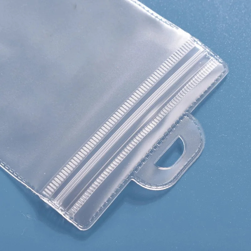 1000Pcs/Lot Universal Watch Packaging Bag PVC Storage Self Sealing Bag Transparent PVC  Bags Frosted Watch Strap Plastic Bags