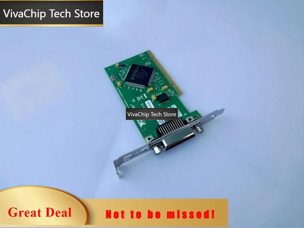 VivaChip TechFor NI PCI-GPIB Card778032-01, IEEE 488.2 Interface, TNT ASIC Chip, 7.7MB/s HS488, Low-Profile Bracket, RoHS For Wi