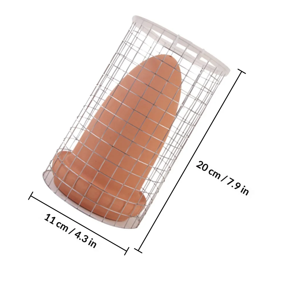 Cono de Reproducción para Peces Ángel, Arcilla de Cerámica Premium, No Daña a las Mascotas Acuáticas, Apto para Peceras de Agua Dulce y Salada