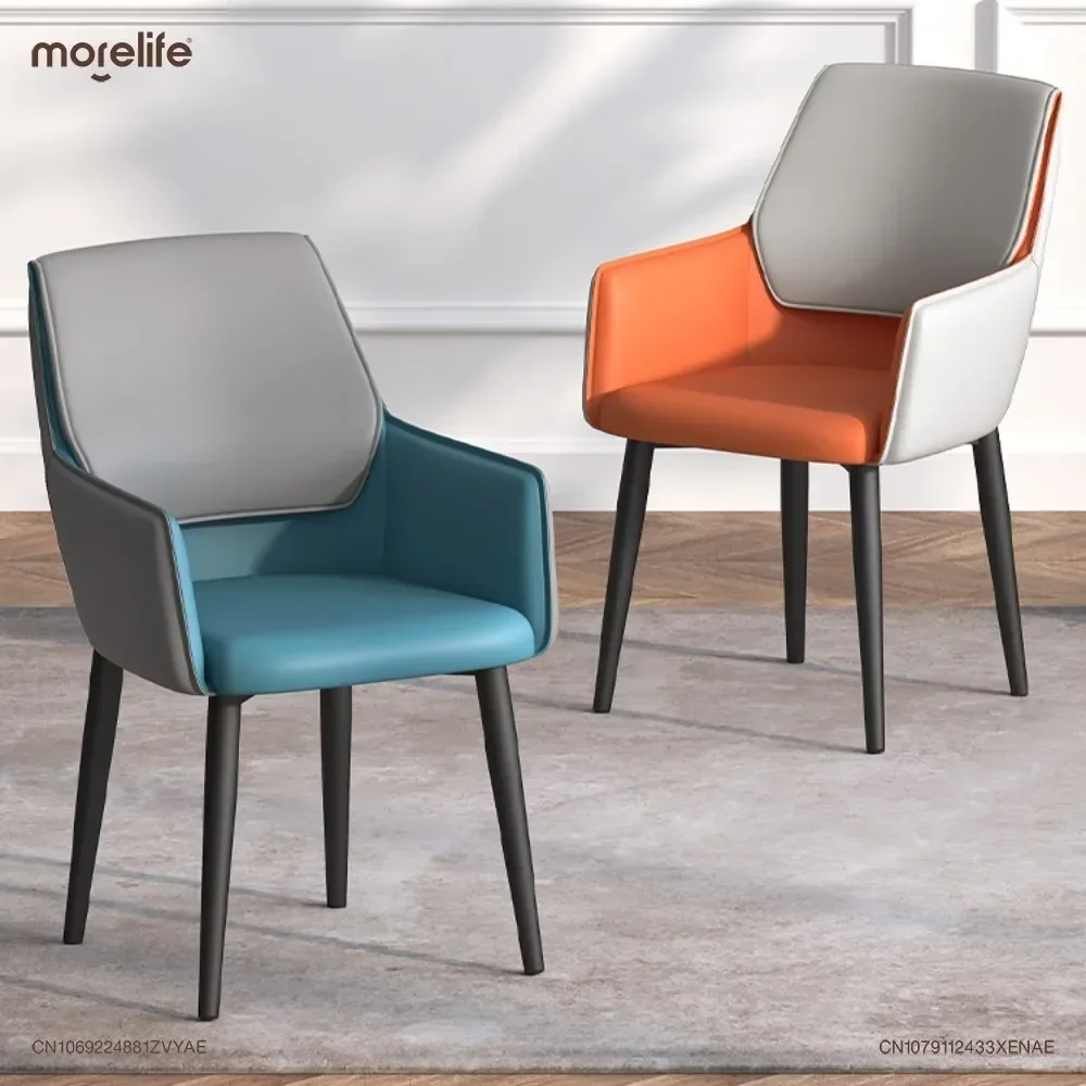 Modern Minimalism Dining Chairs Nordic Style Portable Individual Designer Relaxing Home Living Room Chair Home Furniture K01