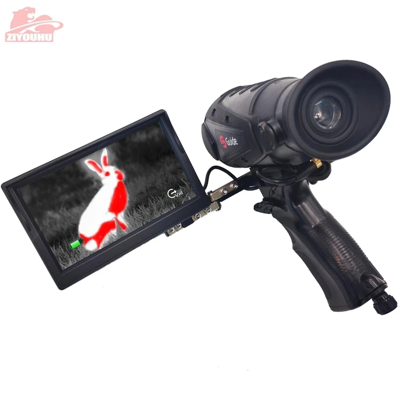 GUIDE-Infrared Thermal Imager for Hunting Patrol, Handheld Digital Imaging, Night Vision, IR510 Nano N1 Monocular