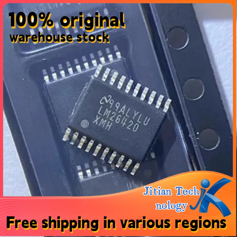 1PCS 100% new LM26420XMHX/NOPB logo LM26420XMH TSSOP20 Switching regulator chip Channel direct sales