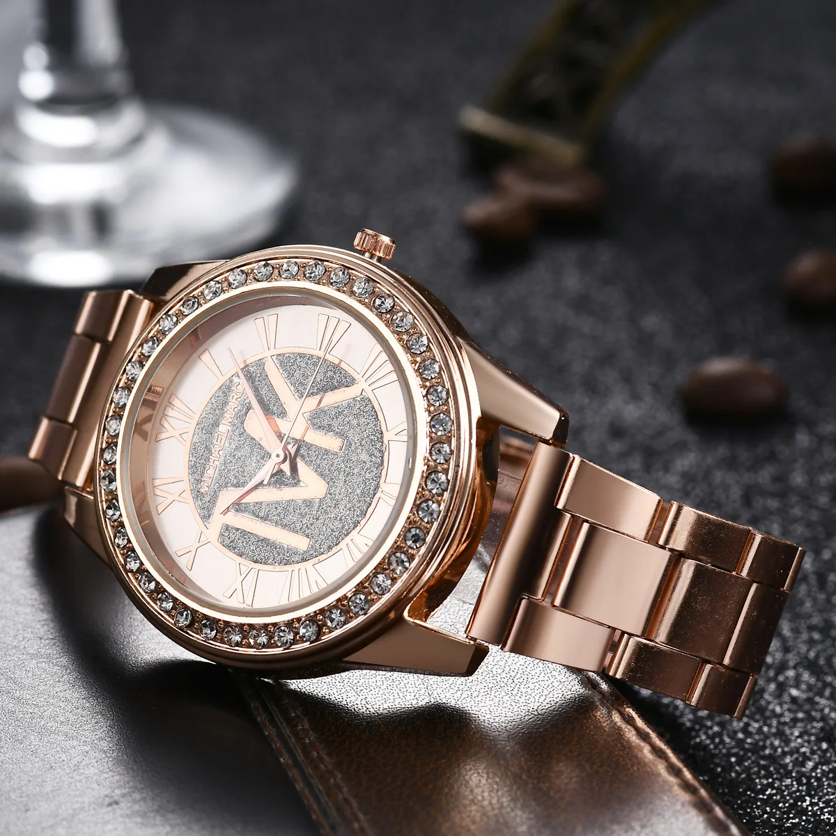 Top Brand Luxury Crystal Women Watches Fashion Metal Ladies Quartz Watch Simple Gold Sliver Female Watch Clock Gift reloj mujer