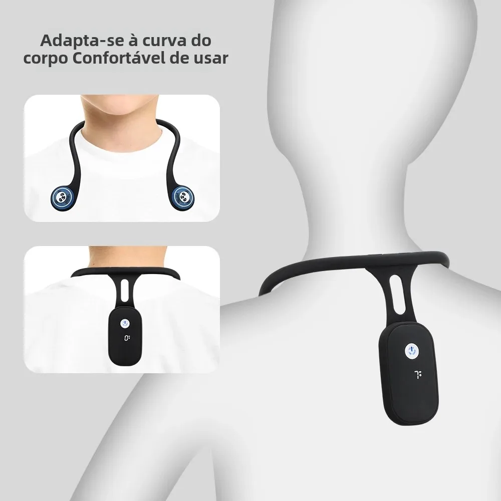 Dispositivo corretor de postura inteligente, treinamento de postura em tempo real, postura científica de costas correta, pescoço, colisão, adulto, criança, saúde