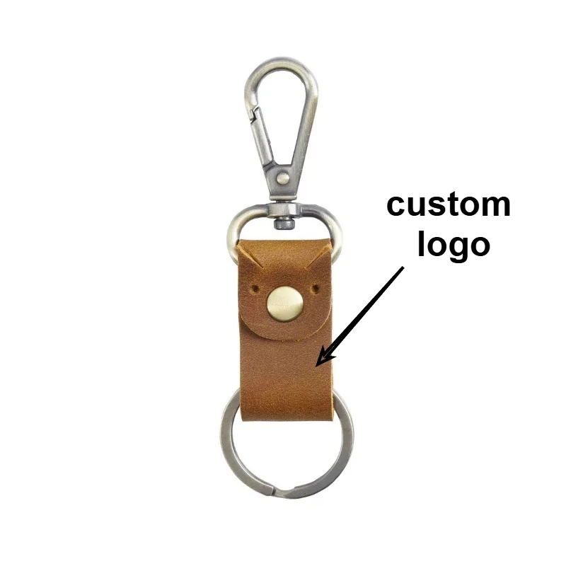 Wholesale 10PCS Leather Keychain Car Motorcycle Key Ring Chain Pendant Anti Lost Keyring Men Women Bag Key Charm Accessory Gift
