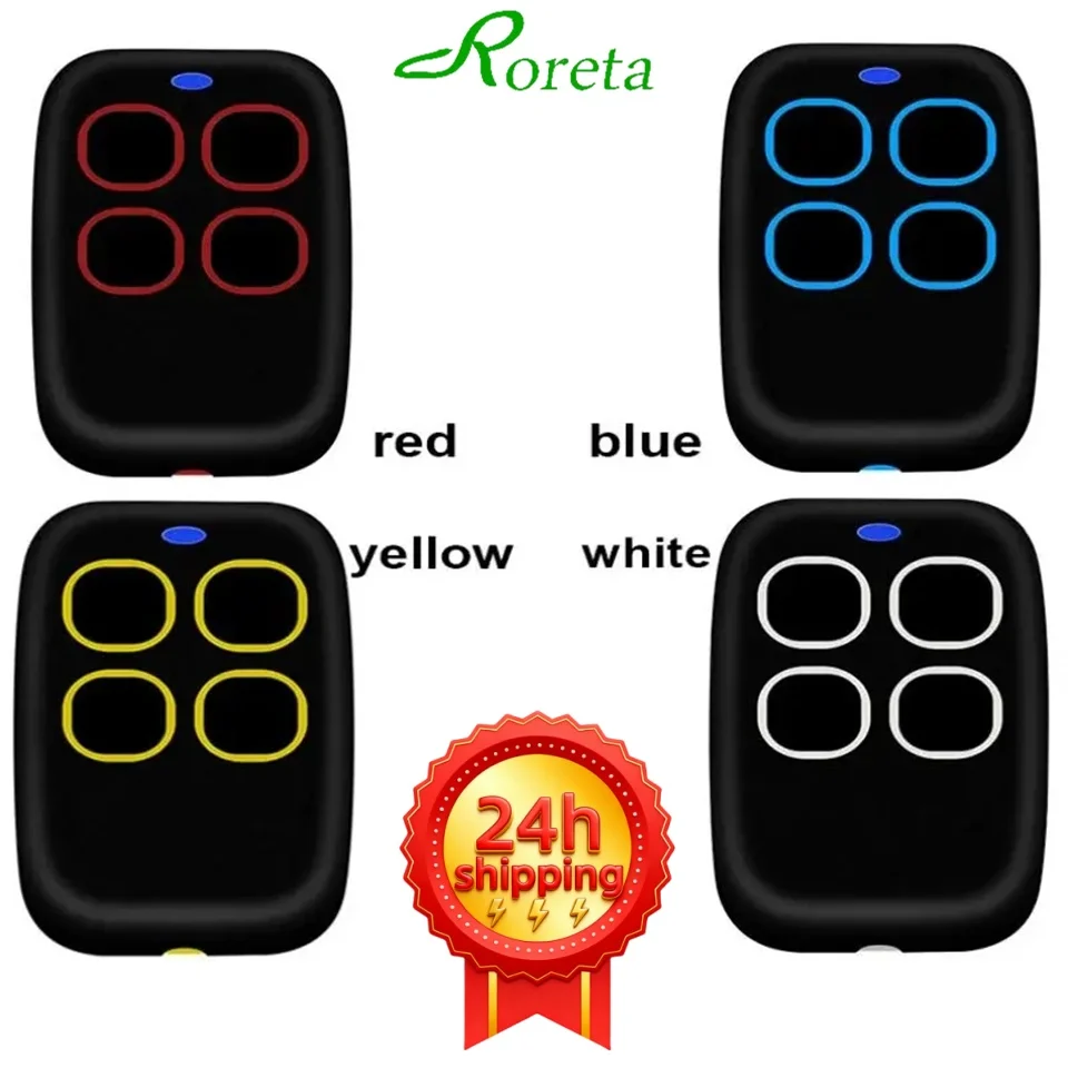 Roreta Universal Duplicator Garage Remote Controller Command Clone Self-copying Automation Gate 433.92 MHz 433Mhz Fixed Code