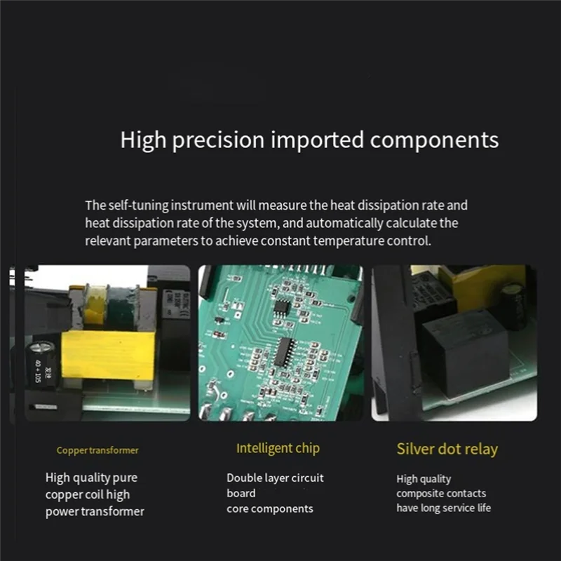 

Dual Output SSR+Relay CHB702 Thermostat Digital Display Intelligent Universal Input Temperature Controller 220VABKW