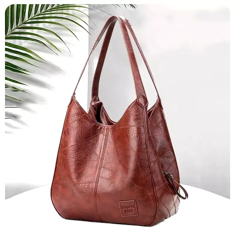 디자이너 가방 부드러운 여성 핸드백 대형 숄더백 일상용 전문가용 캐주얼용