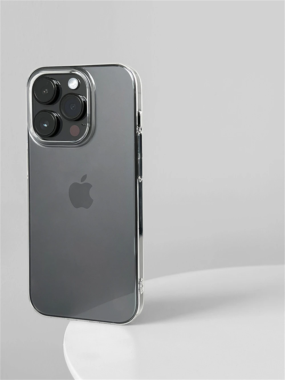 0,7 mm ultradünne, sandgestrahlte, mattierte Hart-PC-Hülle für iPhone 18 17 16 Pro Max 15 14 Plus 13 12, einfache transparente Abdeckung – Detail 2