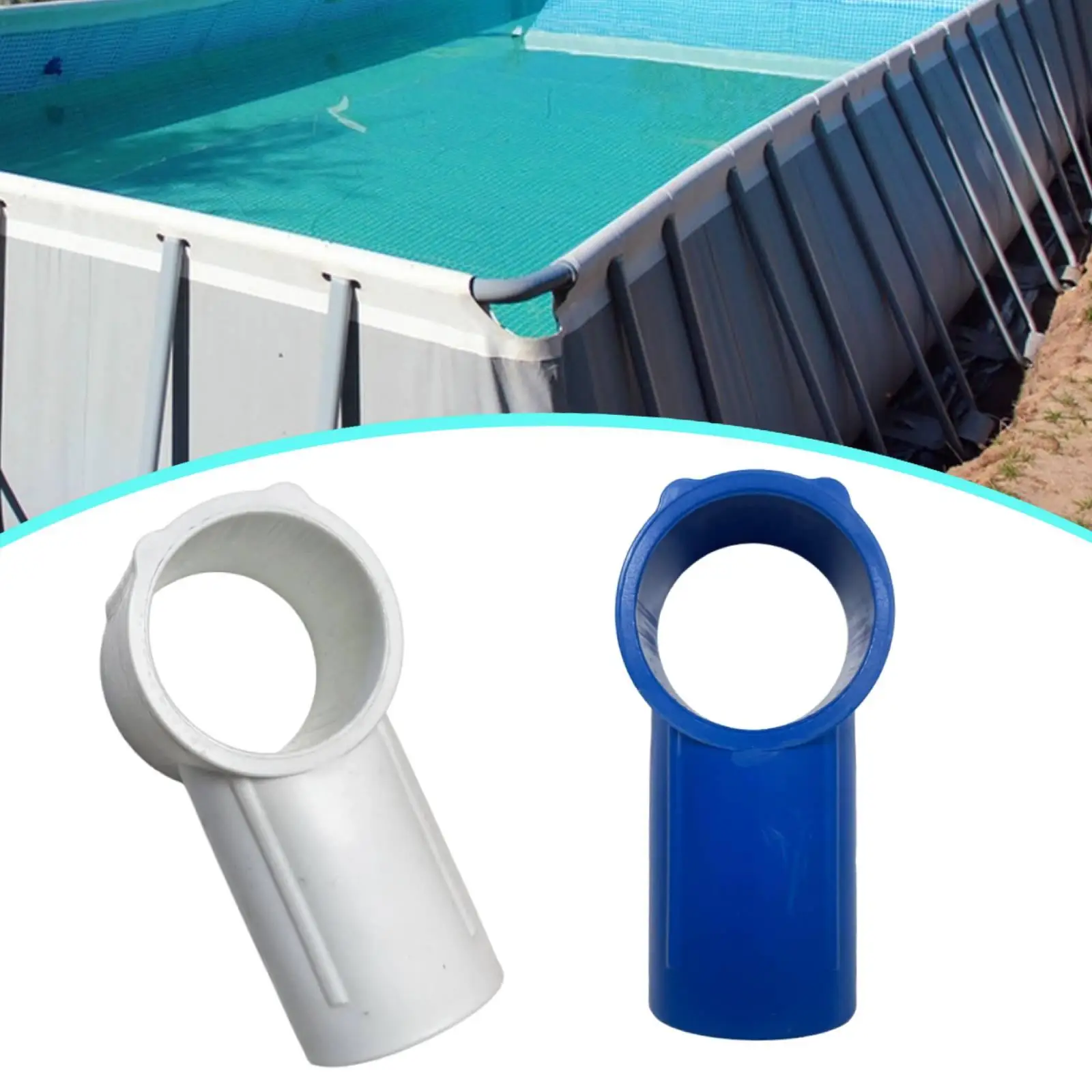Three Way Pool Hose Connector Leakproof Adapter for Bestway Frame Pool Equipment and Home Accessories