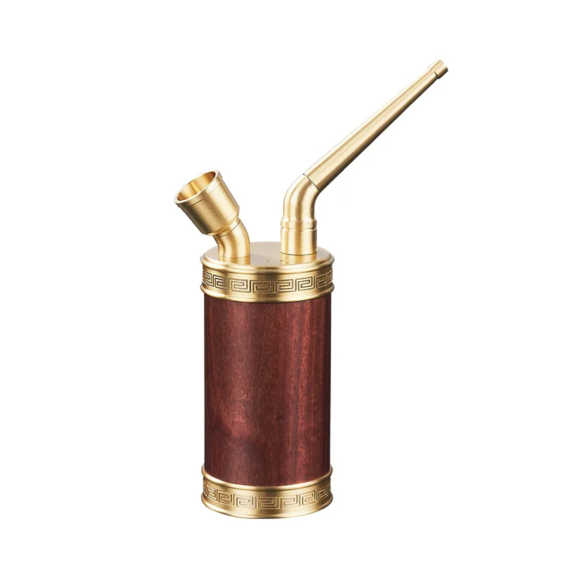 

Sandalwood high-grade hookah pipe double filter four-purpose hookah full set of smoking sets
