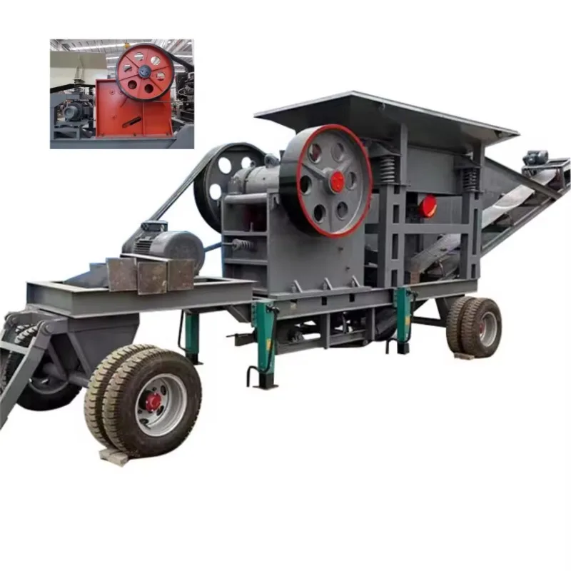 Cheapest Jaw Crusher Machine for The Stone 30Tph Mobile Mobile Crusher Mobile Mining Stone Crusher Plant for Sale