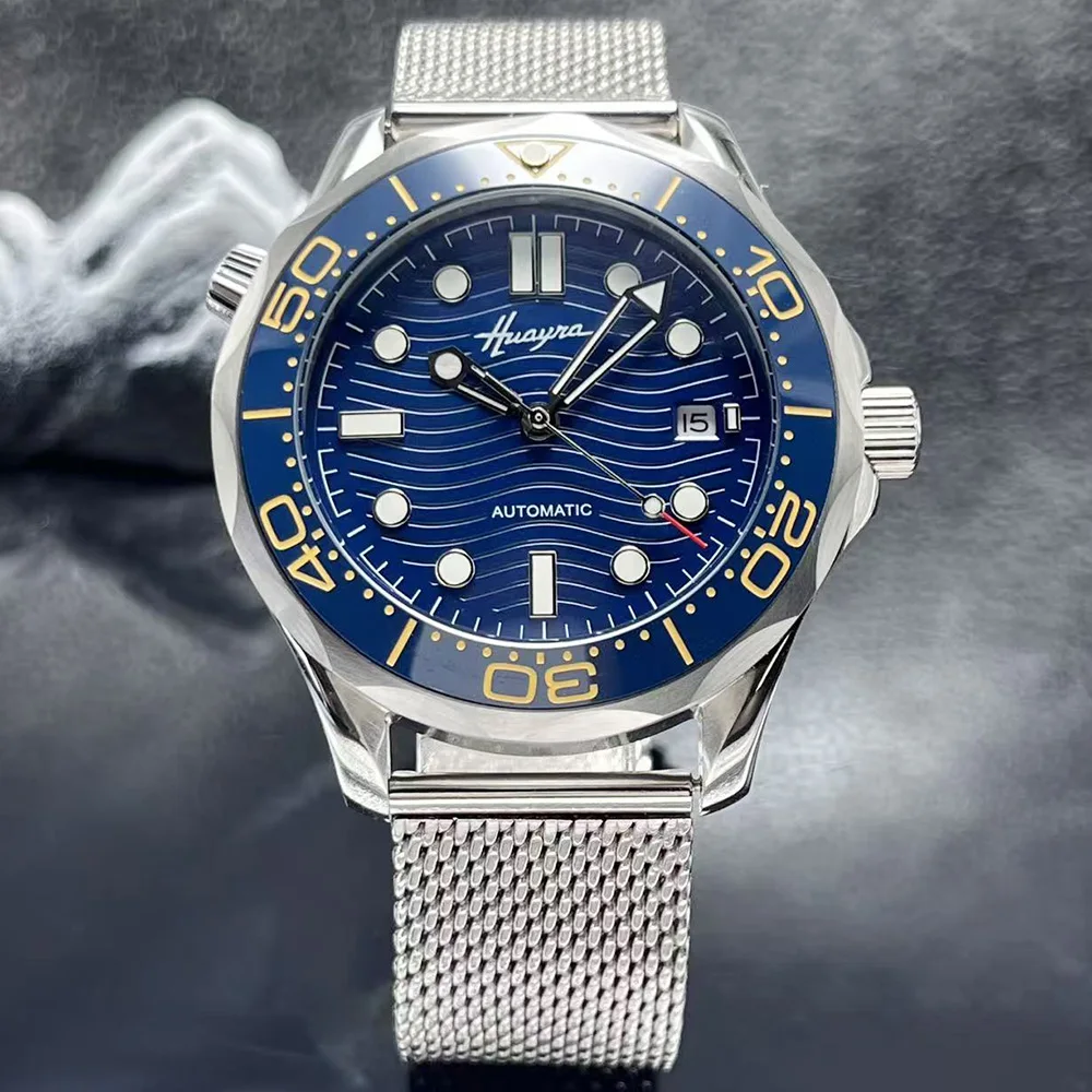 Men's automatic watch, fashionable business, European and American style, cool and shiny, waterproof men's mechanical watch